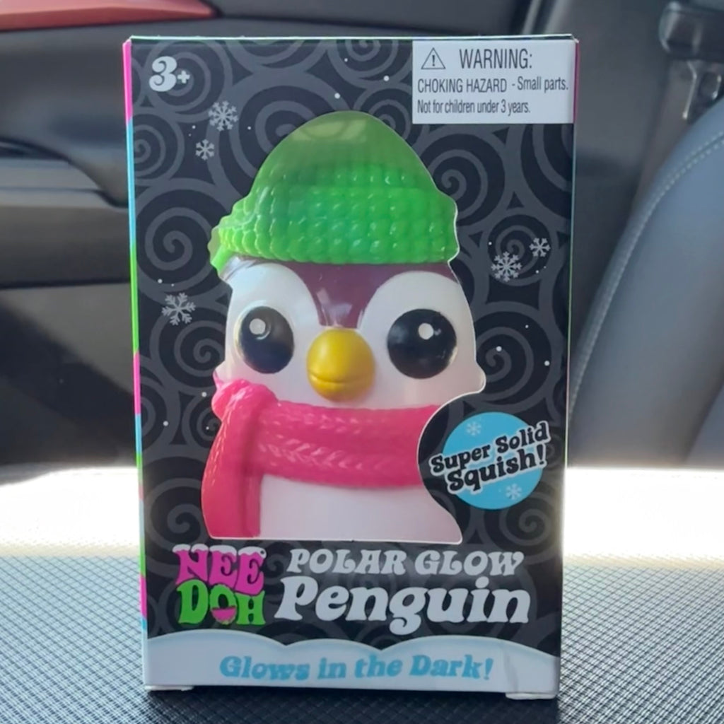 NeeDoh Polar Glow Penguin