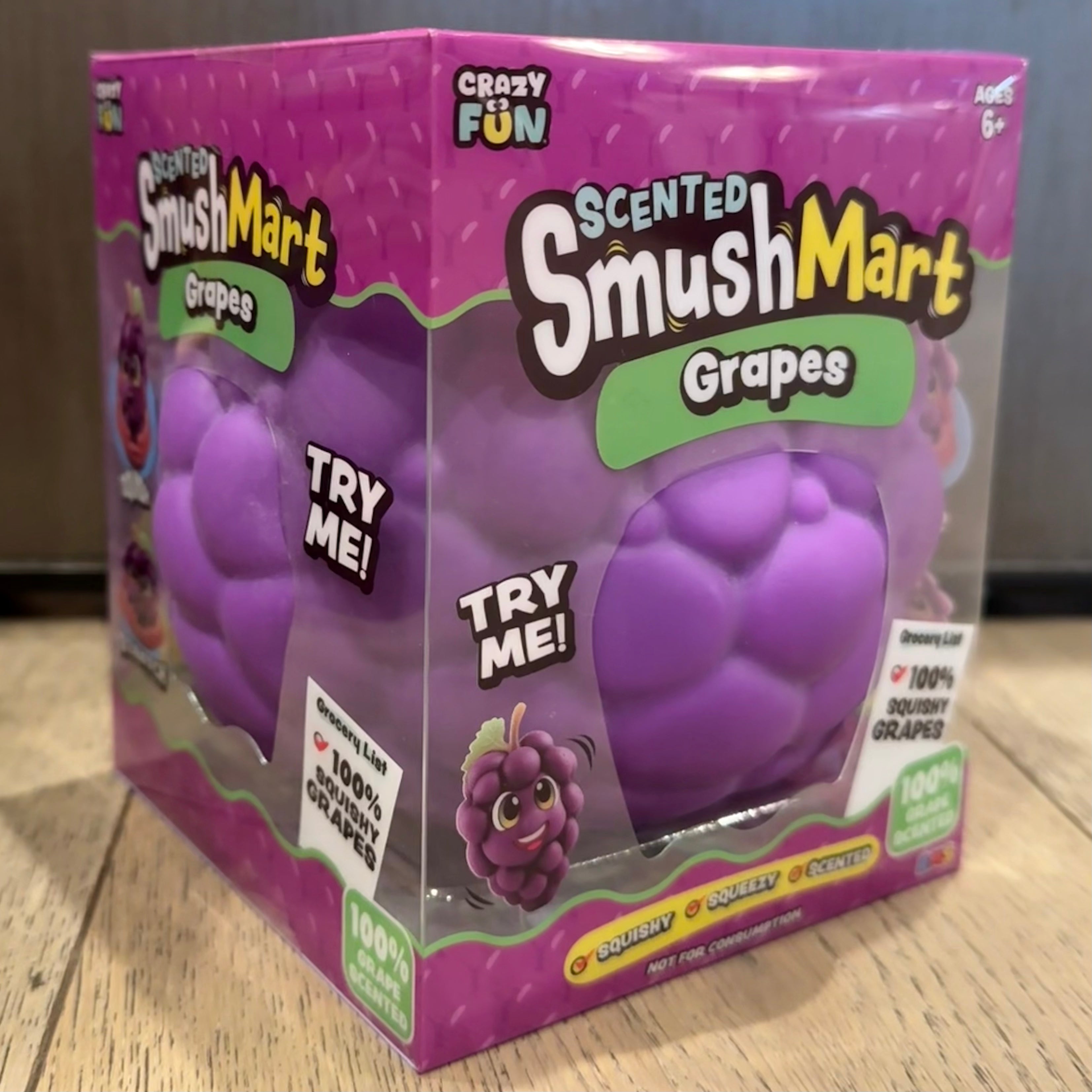 SmushMart Giant Scented Grape Squishy