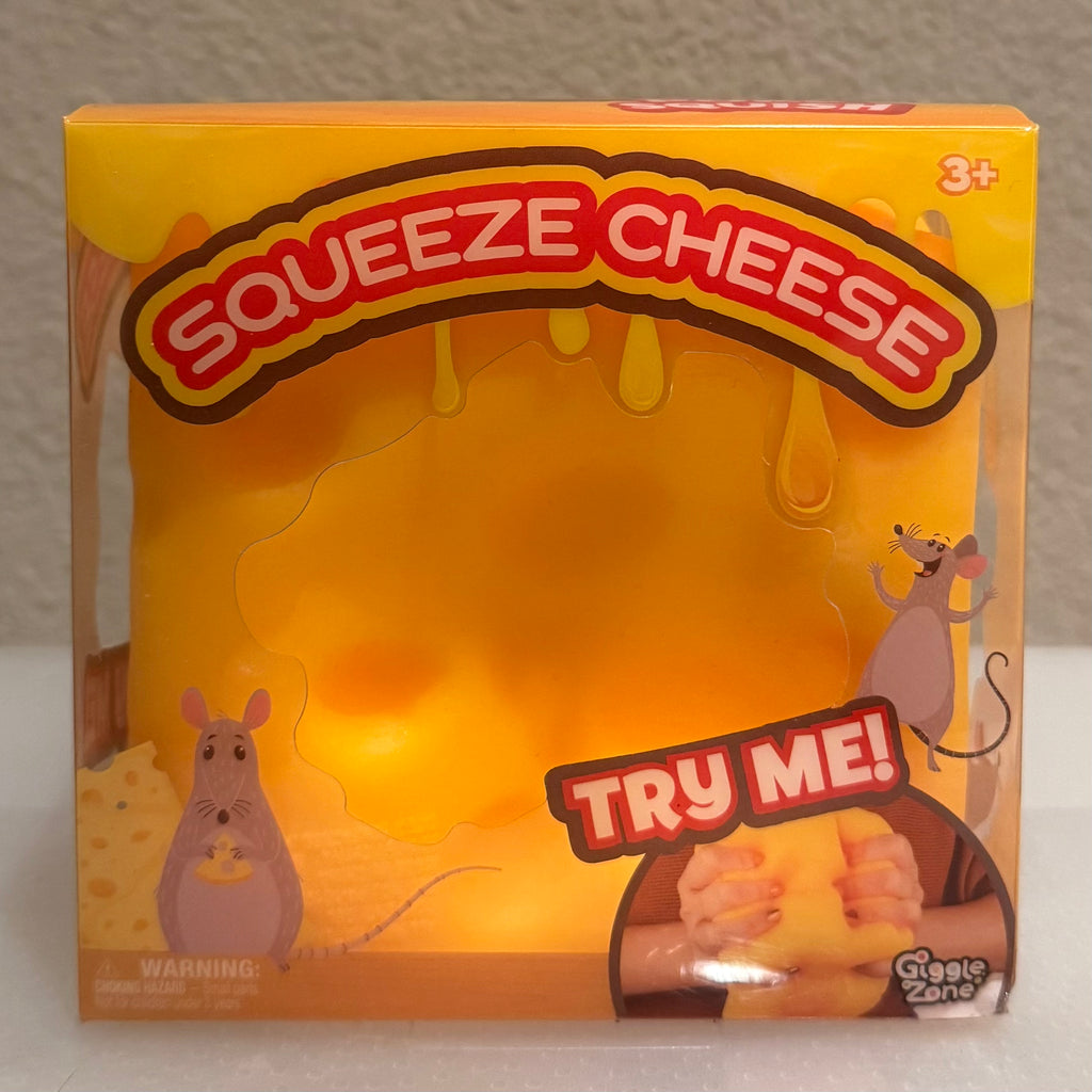 Giggle Zone Squishy Cheese Block
