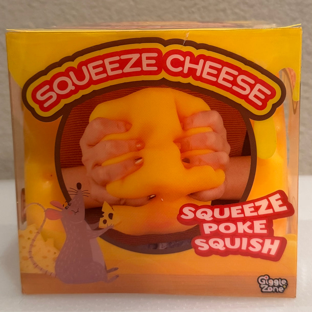 Giggle Zone Squishy Cheese Block