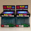 NeeDoh Nice Cube Glitter & Glow - Blue